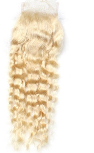 Russian Blonde Closure Deep Wave