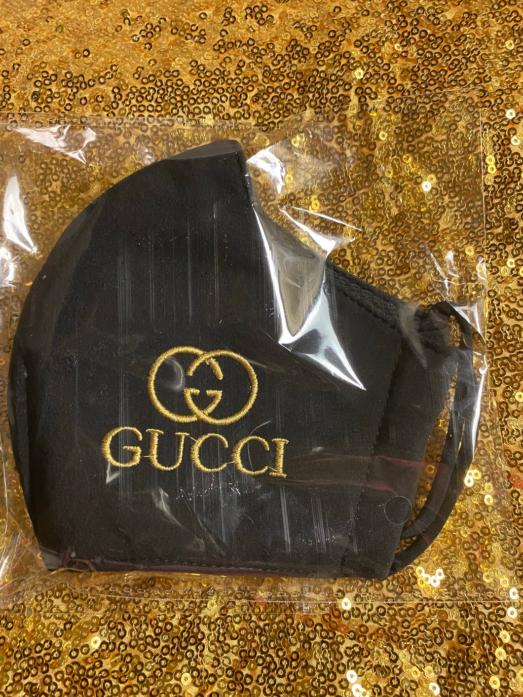 Gucci black mask